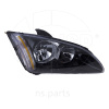 Фара правая FORD Focus II (04-08) (черная)