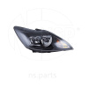 Фара правая FORD Focus II (08-11) (черная)