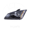 Фара левая FORD Focus II (04-08) (черная)